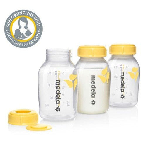 Medela Frascos de leite.