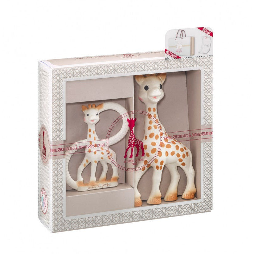 Sophie La Girafe Set girafa + anel de dentição 100% natural - Münie